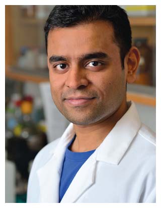 Siddhartha Roy is a doctoral student in Marc Edwards’s lab. <strong>Photograph by Jim Stroup, courtesy of Virginia Tech.</strong>